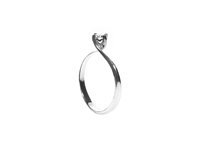 Anello Promesse Donna Amore in Oro bianco Diamante 0.35 Ct FE25/0,35-14 - FE25/0,35-14